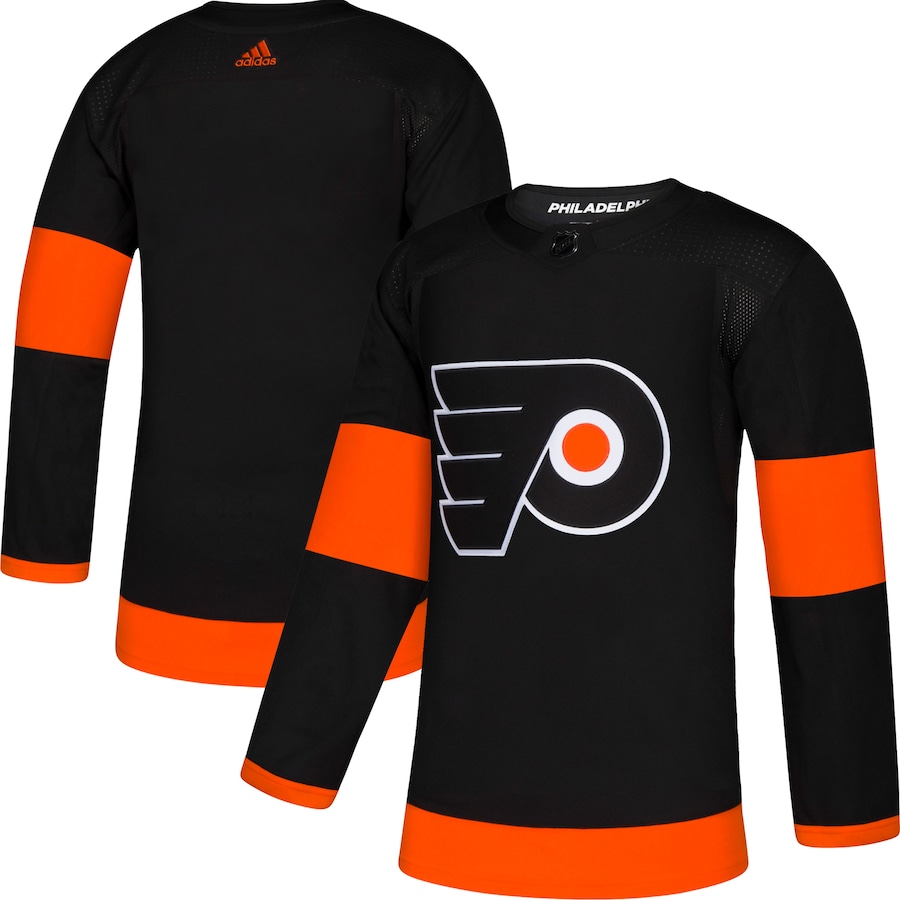Youth Philadelphia Flyers Orange Home Authentic Blank Jersey